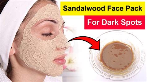 Sandalwood Powder Face Mask For Dark Spots How To Make Sandalwood Rose Water Lemon Face Pack