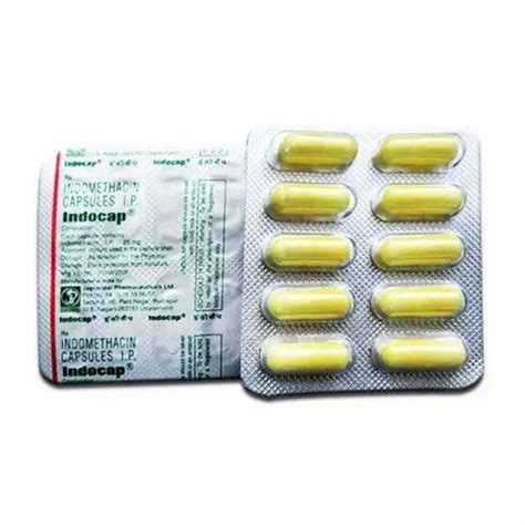 Indomethacin 75 Mg Sr Capsule Packaging Size Box Size Non