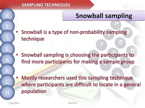 Sampling Methods Random Systematic And Snowball PPT