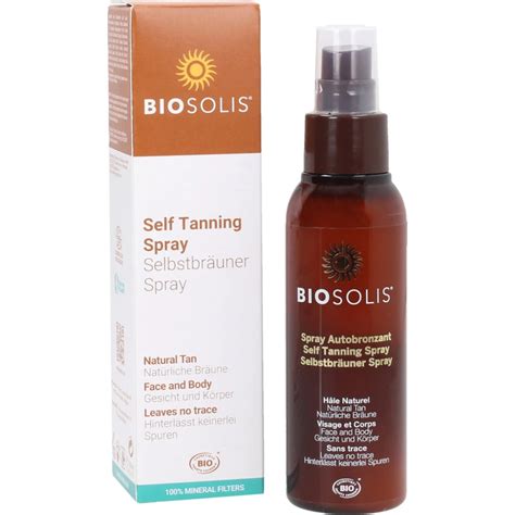 Spray Autobronceador Facial Y Corporal De Biosolis En Idun Nature