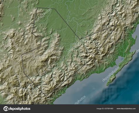 Quirino Province Philippines Elevation Map Colored Wiki Style Lakes