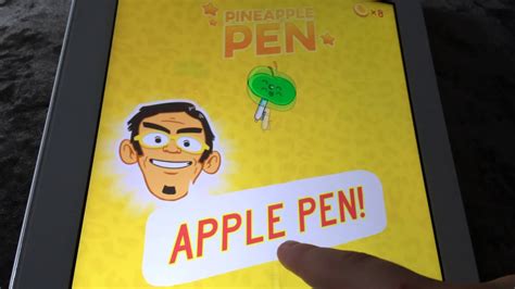 Luca Plays Pineapple Pen YouTube