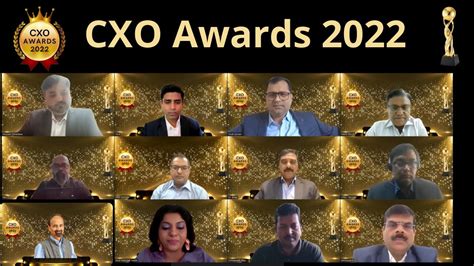 CXO Awards 2022 Award Ceremony YouTube