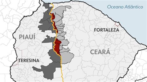 Disputa entre Ceará e Piauí Entenda o que pode mudar e o que os