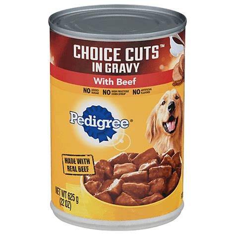 Pedigree Food for Dogs, with Beef, in Gravy 22 oz | Dog Food | Reasor's