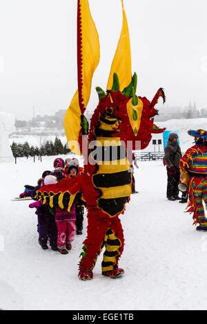 Winterlude Festival. Snowflake Kingdom Jacques Cartier Park Gatineau ...