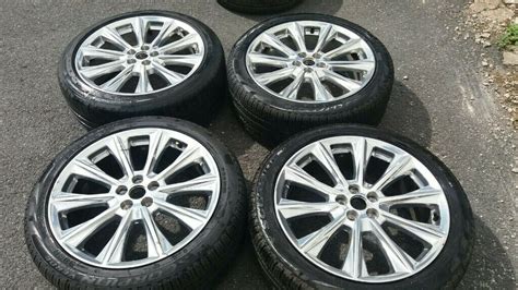 GENUINE 20 FORD EDGE KUGA ALLOY WHEELS 5 X 108 MONDEO FOCUS ST JAGUAR