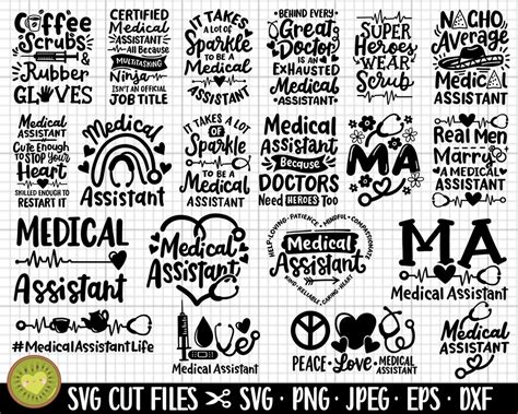 Medical Assistant Svg Bundle Cma Svg Bundle Cma Png Medical Assistant