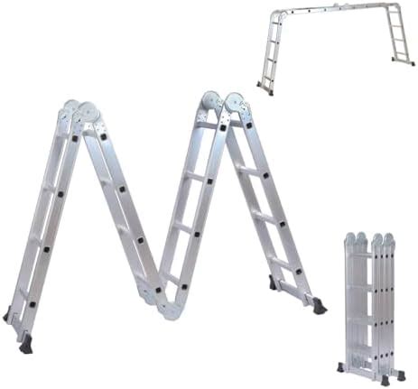 Topway Aluminium Multi Purpose Combination Ladder M Foldable Step