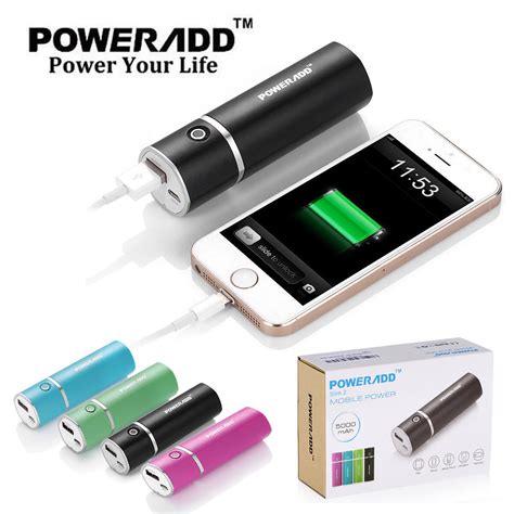 Cargador Portátil 5000 mAh PowerAdd - Portátil Shop