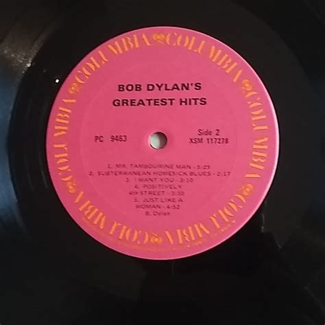 Columbia Media Bob Dylan Bob Dylans Greatest Hits Lp Poshmark