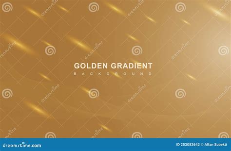 Golden gradient stock vector. Illustration of font, advertising - 253082642