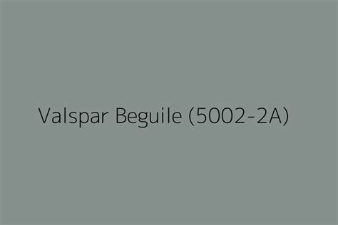 Valspar Beguile A Color Hex Code