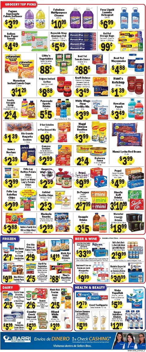 Sellers Bros Weekly Ad Valid From 10 04 2023 To 10 10 2023 MallsCenters