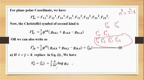 Work Out The Christoffel Symbol For Plane Cylindrical And Spherical