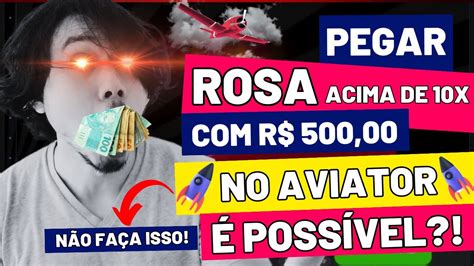 Aviator Poss Vel Pegar Vela Rosa R Veja O Teste