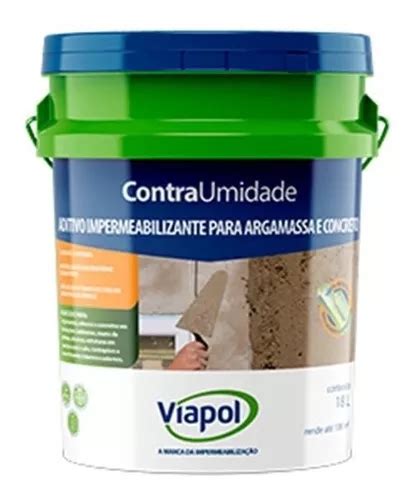 Aditivo Impermeabilizante Contra Umidade Sika 1 18lts Viapol