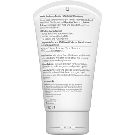 Lavera Basis Sensitiv Waschgel 125 Ml Shop Apotheke