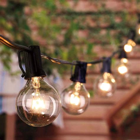 Bulbs G Led Ball String Lights Waterproof For Wedding Home Garden