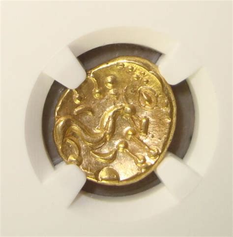 59-50 BC Gaul, Ambiani Ancient Greek Gold Stater NGC MS 4/5 4/5 ...