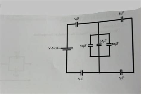 Solved Find The Equivalent Capacitance