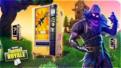 The New Fortnite Vending Machine Only Challenge Fortnite Battle