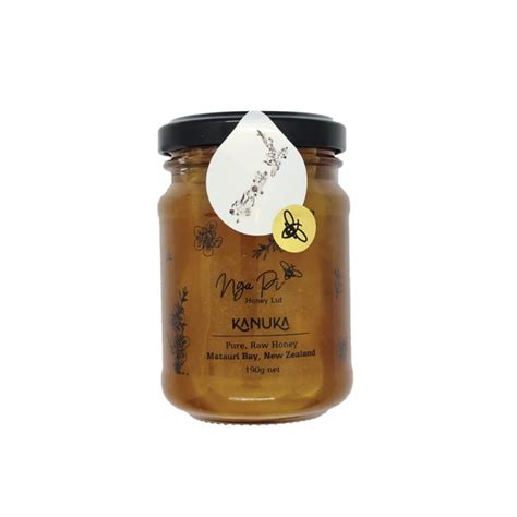 Kanuka Honey 190g Jar – NGA PI HONEY