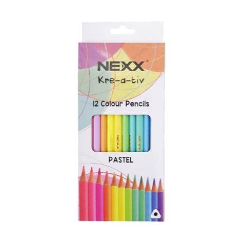 Nexx S Pastel Colour Pencils