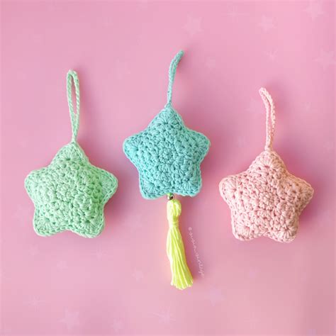 Como Tejer En Crochet Un Hermoso Colgante Con Estrella Incluye