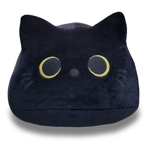 Cute Black Cat Squishmallow Cute Cat Cushion Cat Plush Toy Etsy Australia