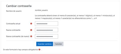 Cómo Cambiar La Contraseña De Moodle Ayuda Lucushost