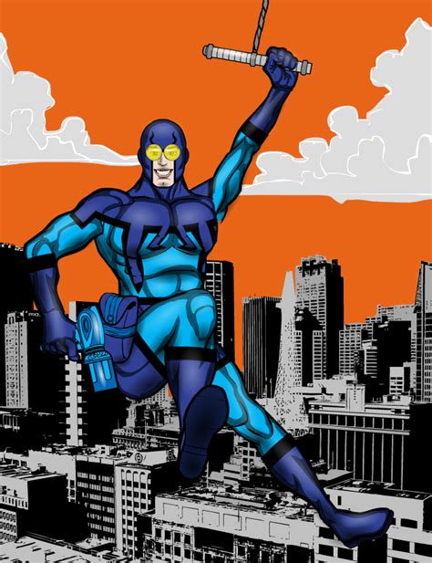 Blue Beetle Ted Kord By Knightaluminum On Deviantart