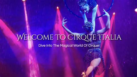 Cirque Italia Water Circus Gold Vibe