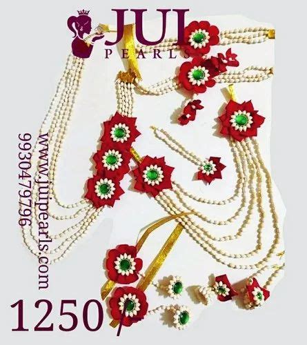 Jui Pearls Flower Jewellery At Rs Unit Fashion Jewelry In Navi