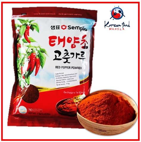 SEMPIO NONGBU Gochugaru Red Chili Flakes Pepper Powder For Kimchi 1kg