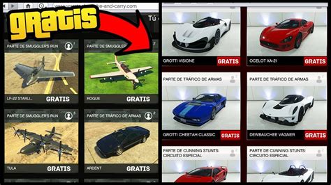 COMO TENER TODO GRATIS EN GTA 5 ONLINE NUEVO DLC COCHES AVIONES Y MAS