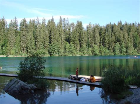 Crestasee Bei Flims Trin Bootsverleih