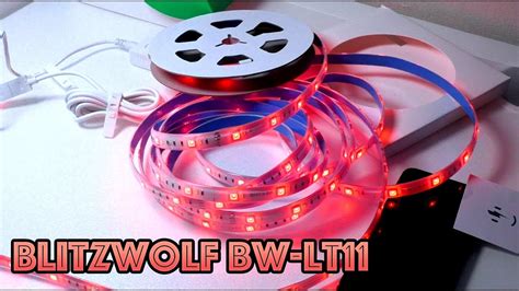 RGB светодиодная лента BlitzWolf BW LT11 YouTube