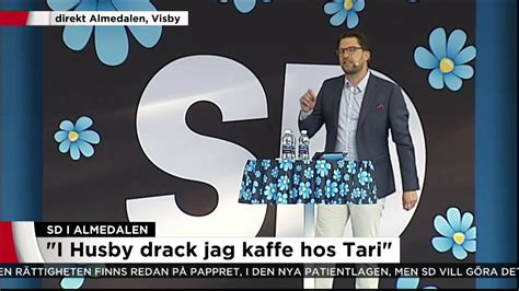 Hela Jimmie Åkessons Sd Tal I Almedalen Nyheterna Tv4 Youtube