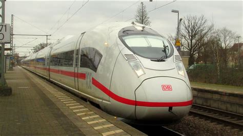 Der Neue ICE ICE 3neo In Ludwiglust Auf Testfahrt YouTube