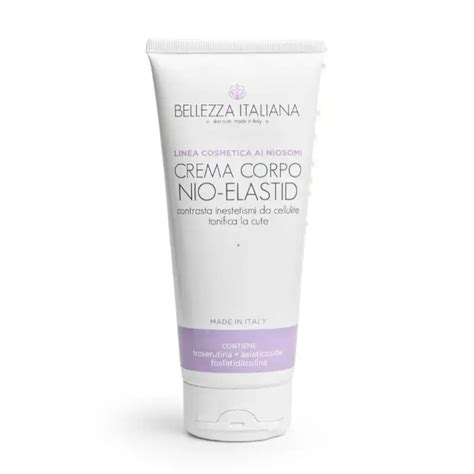 Bellezza Italiana Nio Elastid Crema Corpo Cellulite E Inestetismi Ai