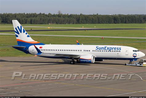 TC SMI SunExpress Boeing 737 8 MAX Photo By Werner Verbogt ID 1542492