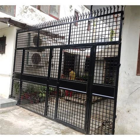 Black Mild Steel Grill Main Gate For Home Feet At Rs Square