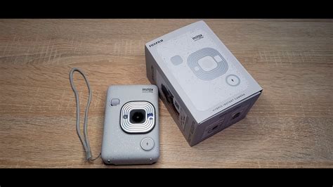 Fujifilm Instax Mini Liplay Hybrid Instant Camera Quick Unbox Youtube