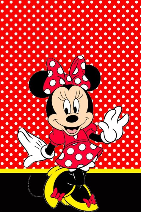 Kit Digital Minnie Vermelha Viver Criatividade Minnie Vermelha