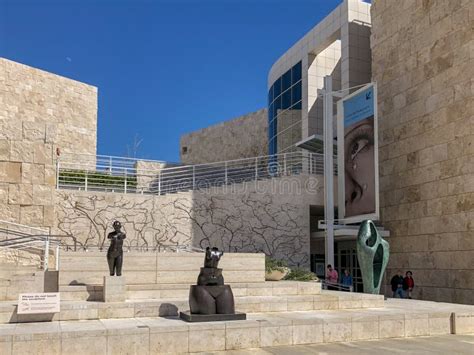 The Getty Center Museum in Los Angeles California USA Editorial ...