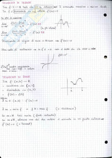 Seconda Parte Appunti Di Analisi Matematica