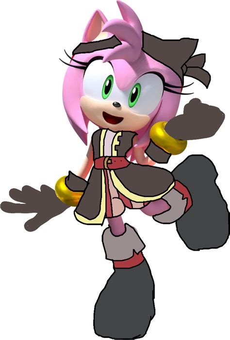 Amy Rose Black Rose By Markendria2007 On Deviantart