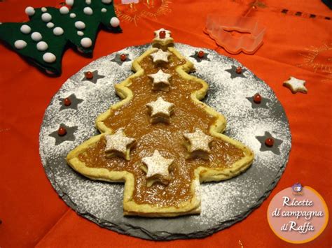 Crostata Albero Di Natale Con Stelline Ricette Di Campagna