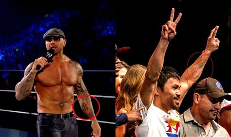 Dave Bautista Had Manny Pacquiao Tattoo Covered Up After His Anti Gay Statements